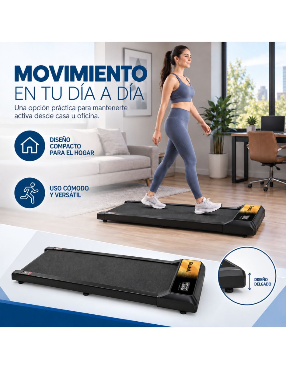 Caminadora eléctrica Walking pad portátil 5