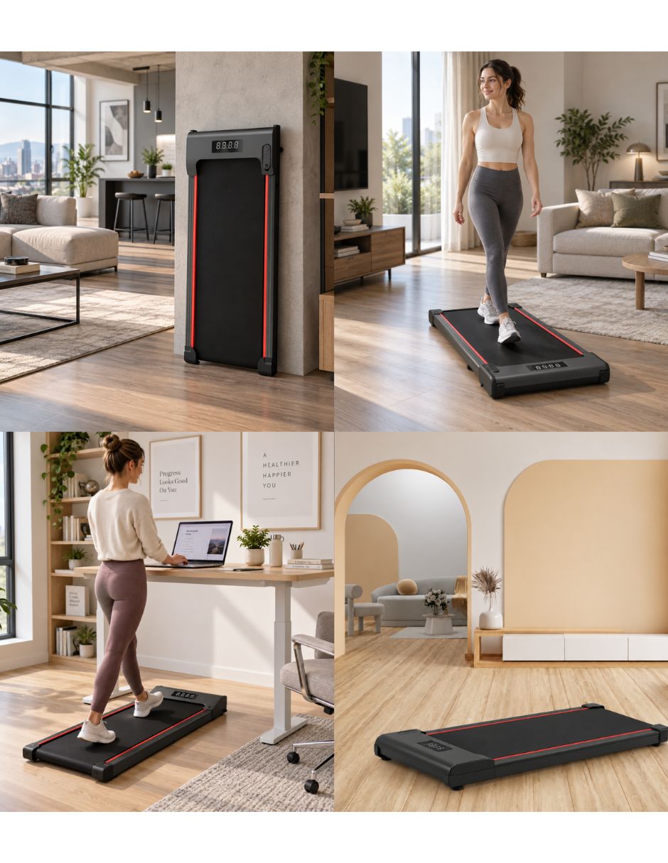 Caminadora eléctrica Walking pad portátil 3