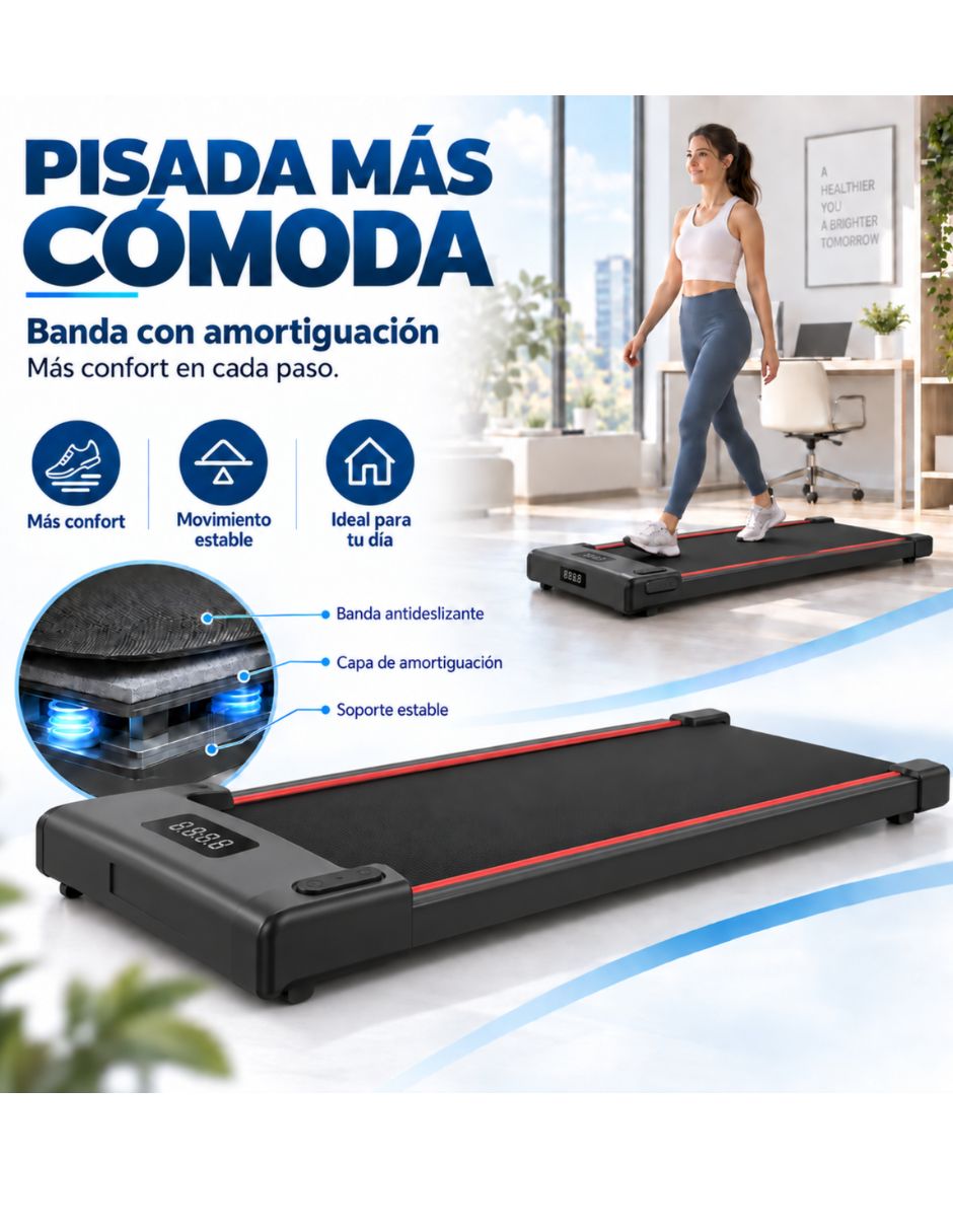 Caminadora eléctrica Walking pad portátil 4