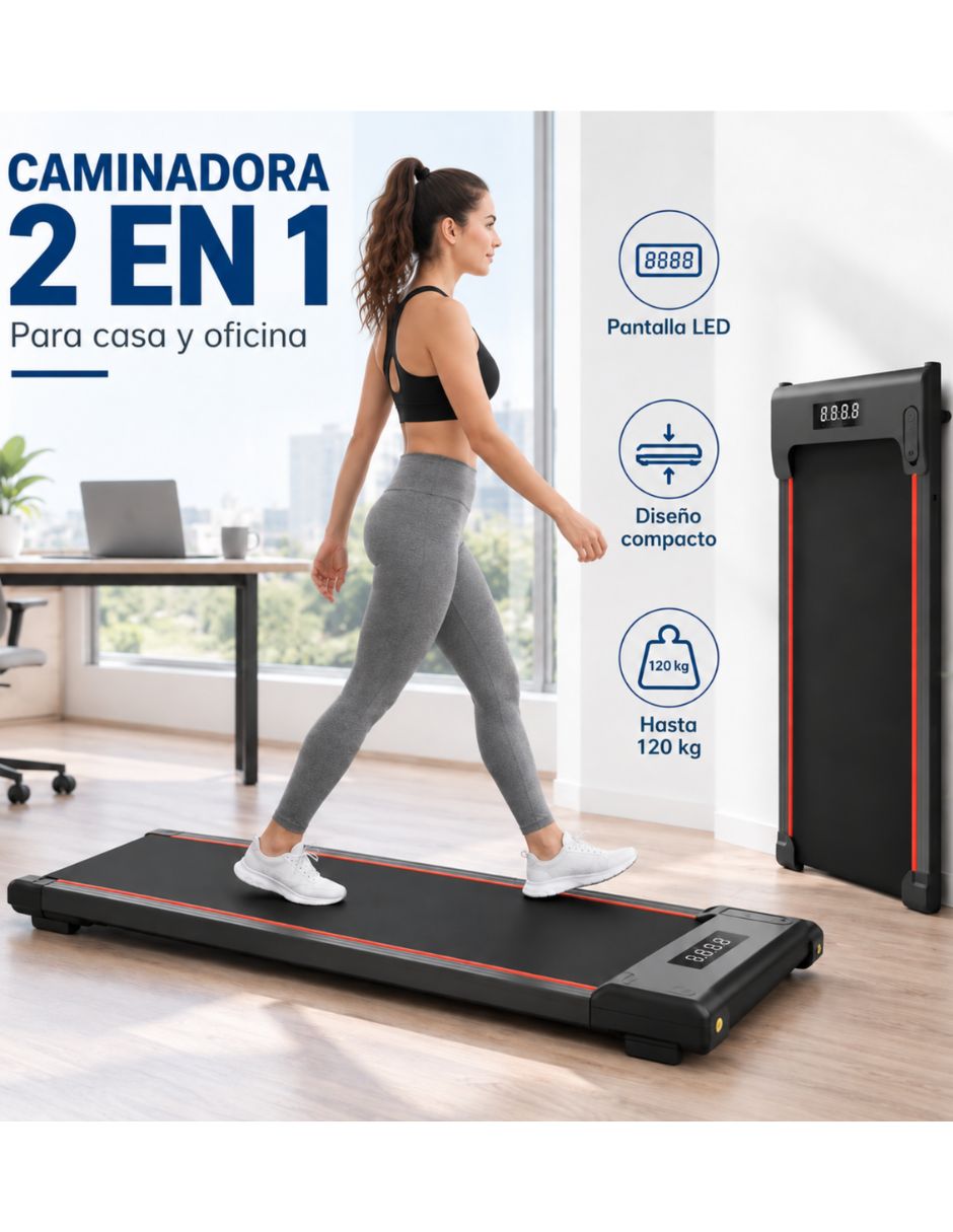 Caminadora eléctrica Walking pad portátil 6