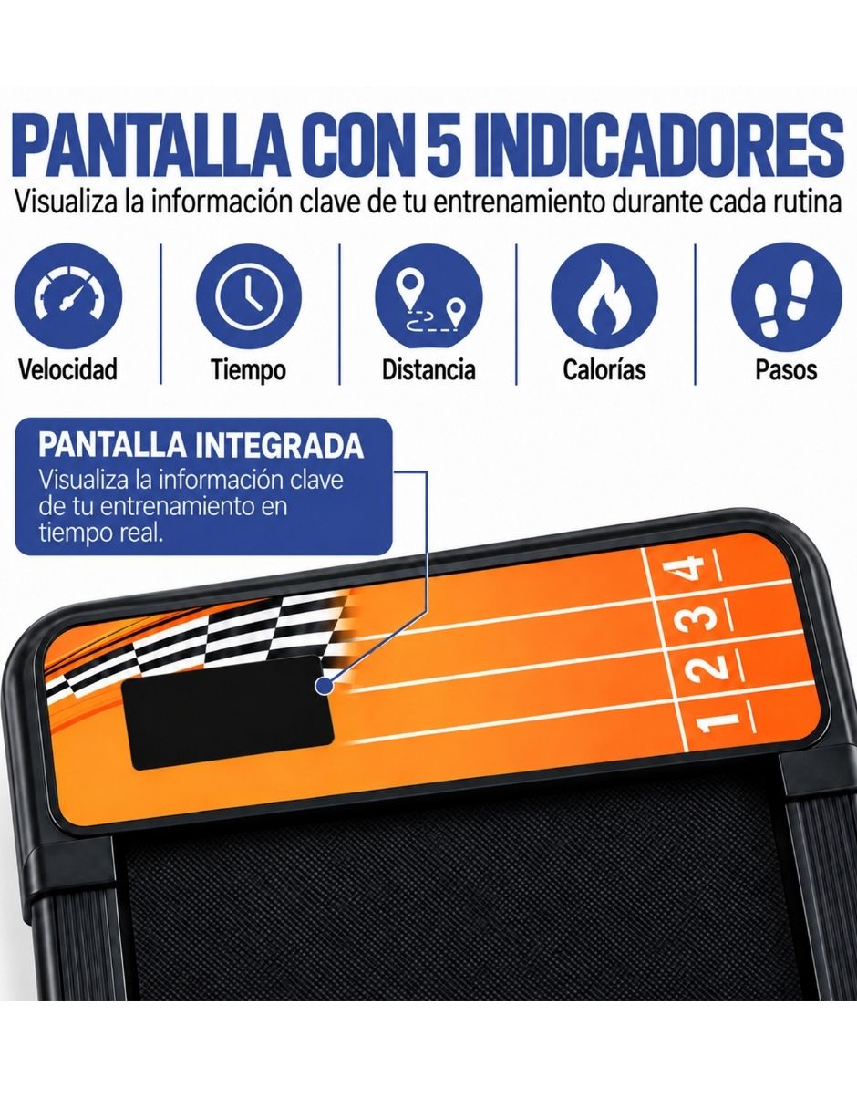 Caminadora casera eléctrica Walking pad portátil 4