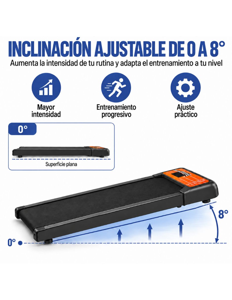 Caminadora casera eléctrica Walking pad portátil 5
