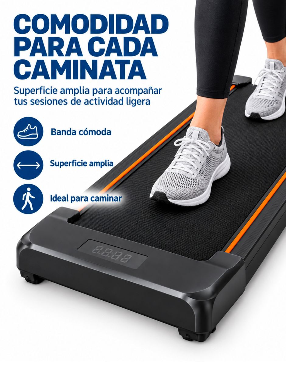 Caminadora casera eléctrica Walking pad portátil 2