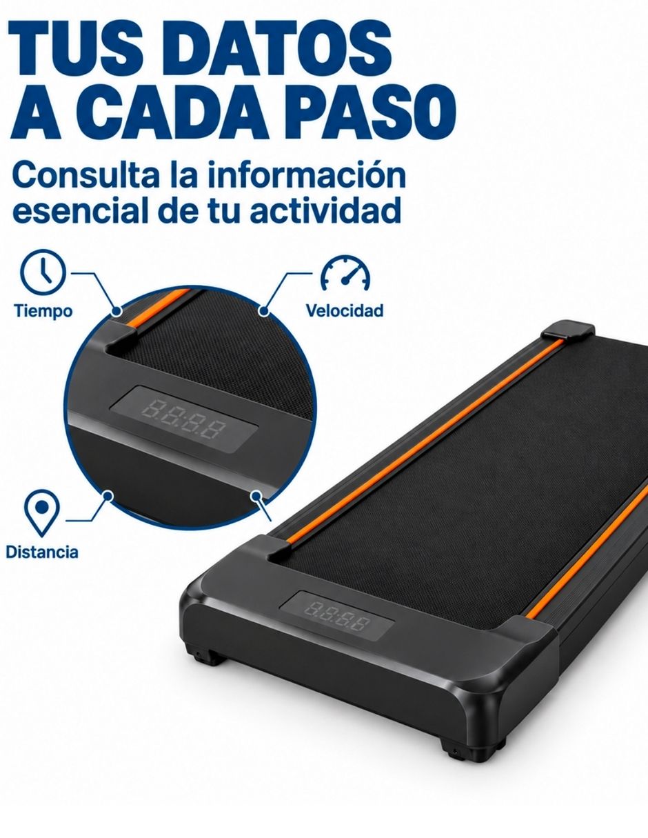 Caminadora casera eléctrica Walking pad portátil 3