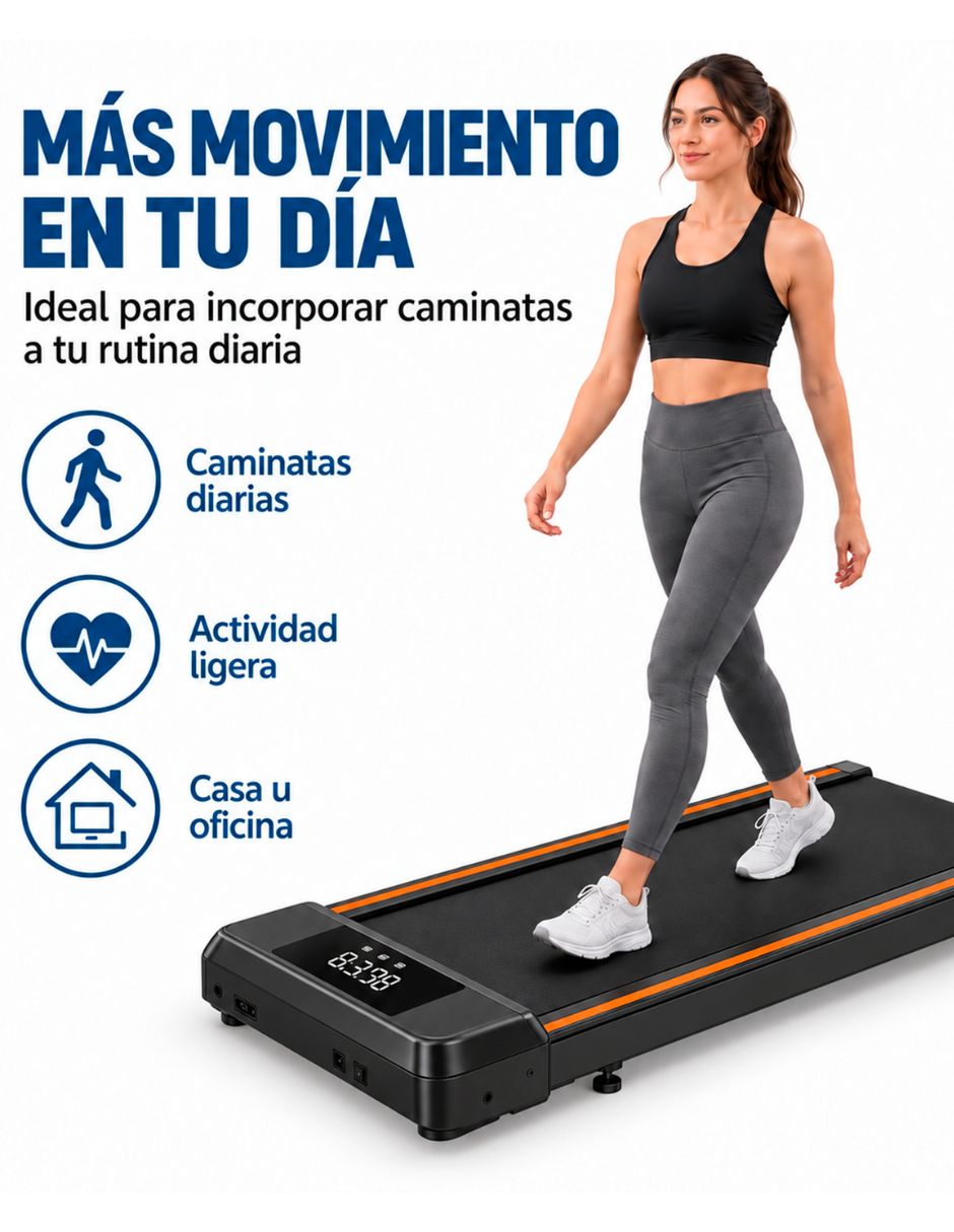 Caminadora casera eléctrica Walking pad portátil 6