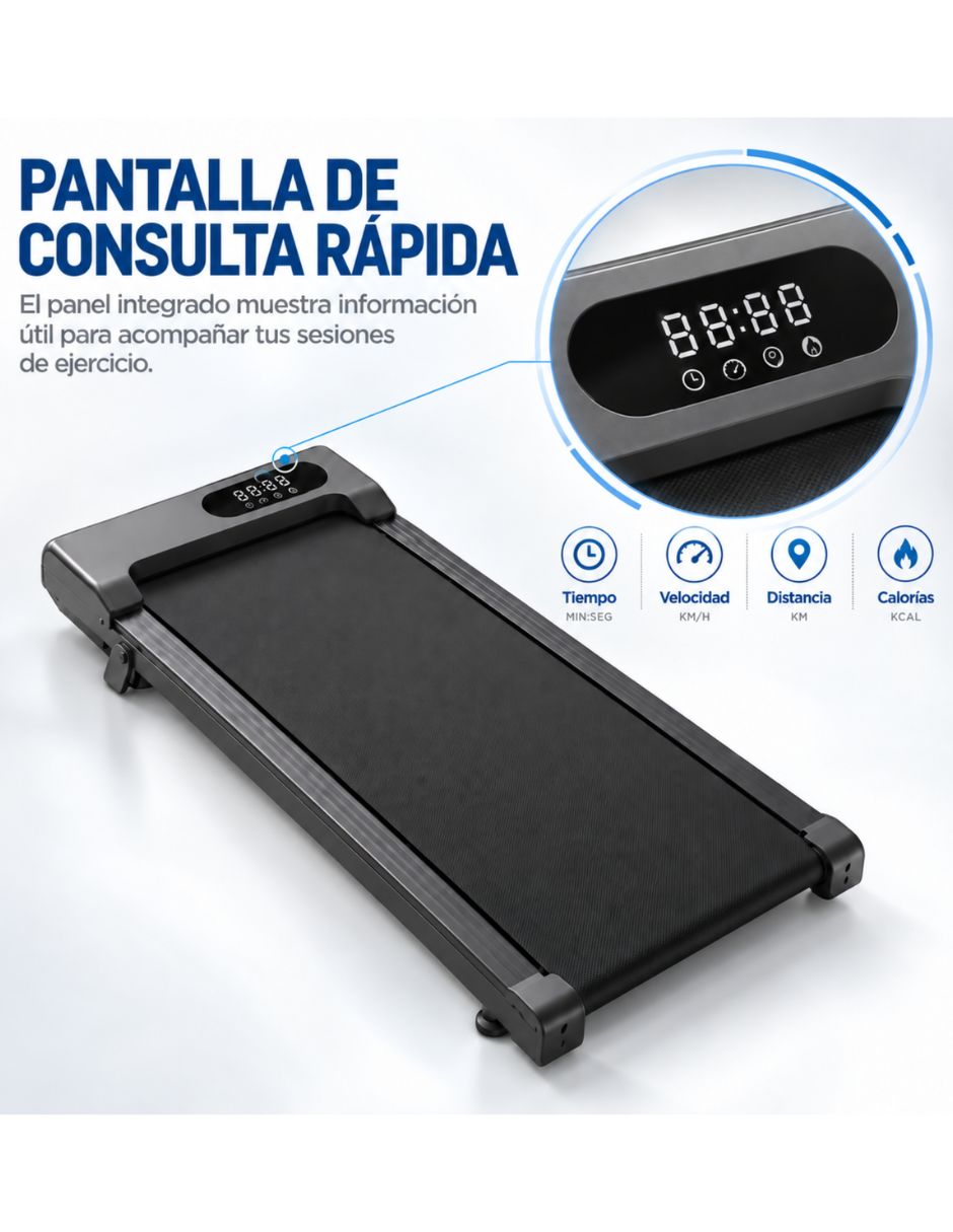 Caminadora casera eléctrica Walking pad portátil 3