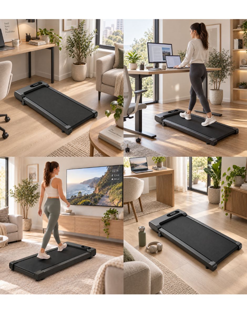 Caminadora casera eléctrica Walking pad portátil 4