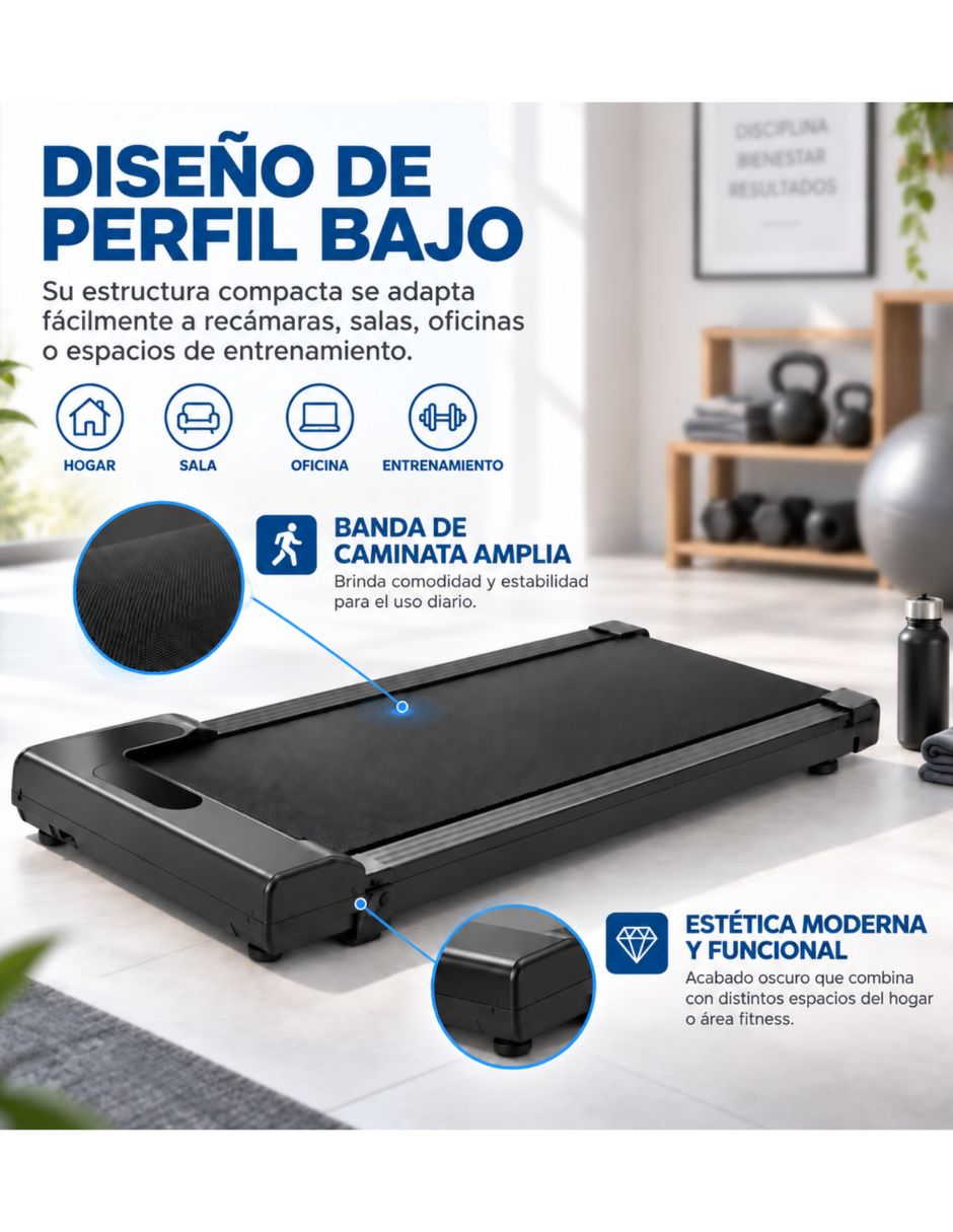 Caminadora casera eléctrica Walking pad portátil 5