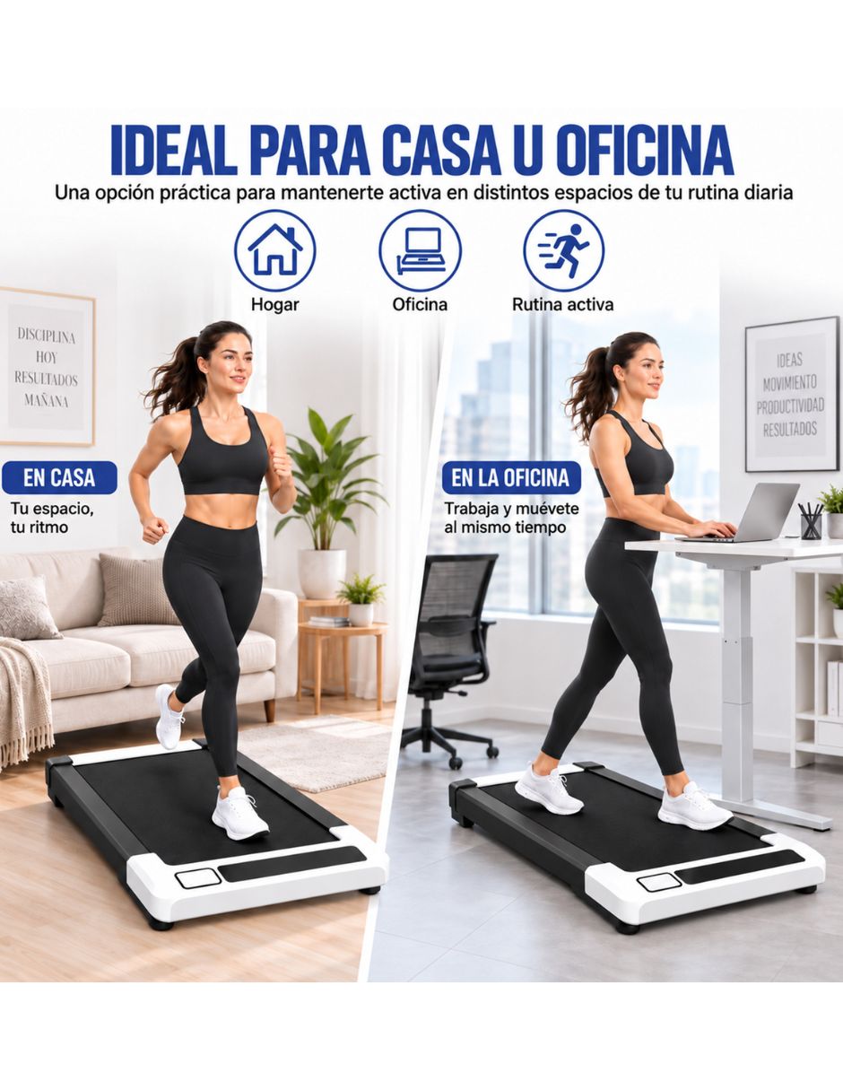 Caminadora casera eléctrica Walking pad portátil 3