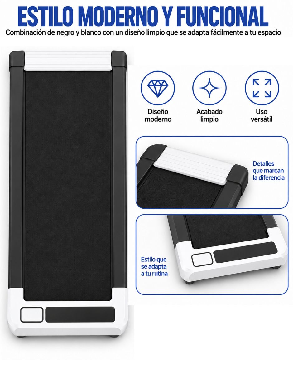 Caminadora casera eléctrica Walking pad portátil 4
