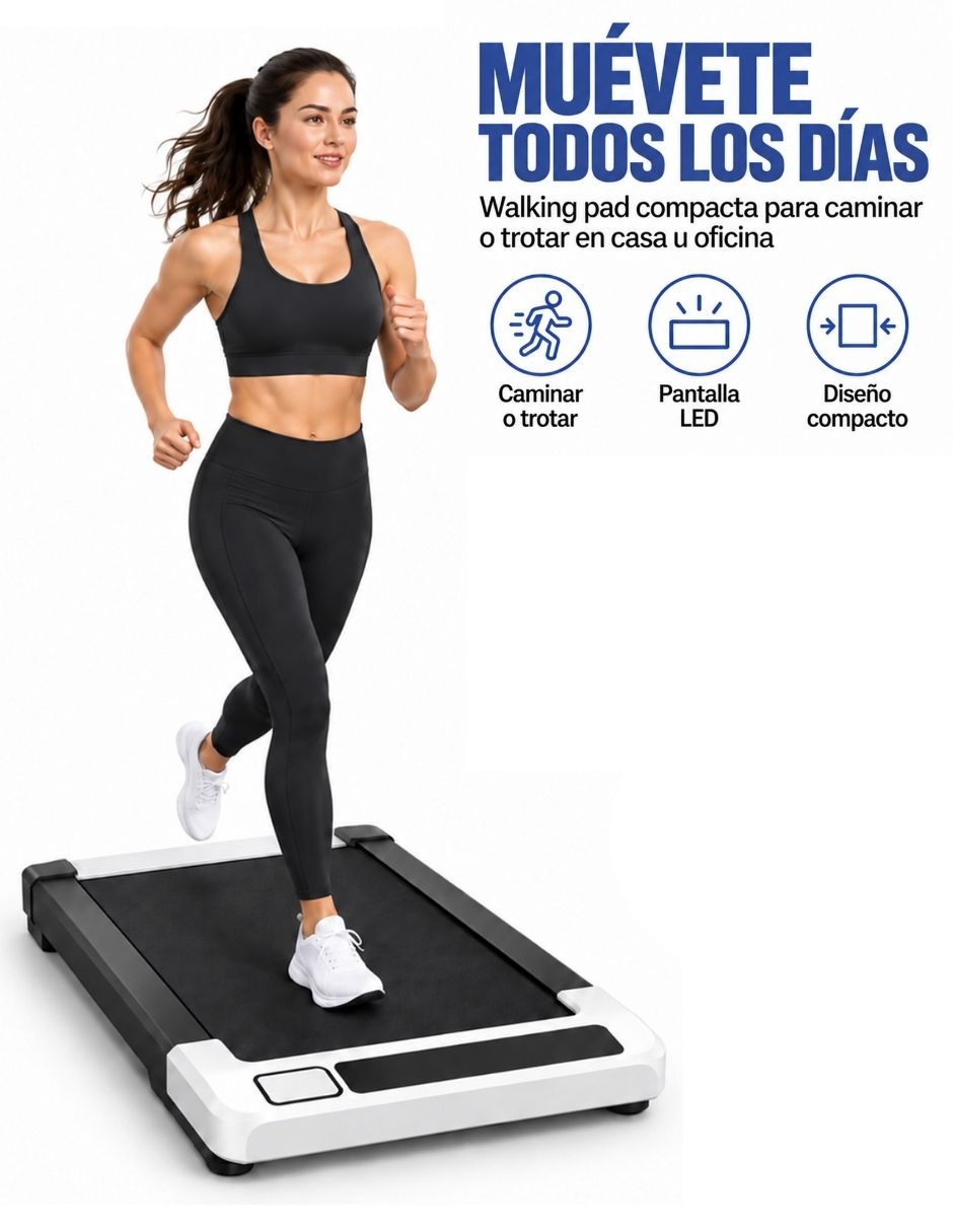 Caminadora casera eléctrica Walking pad portátil 6